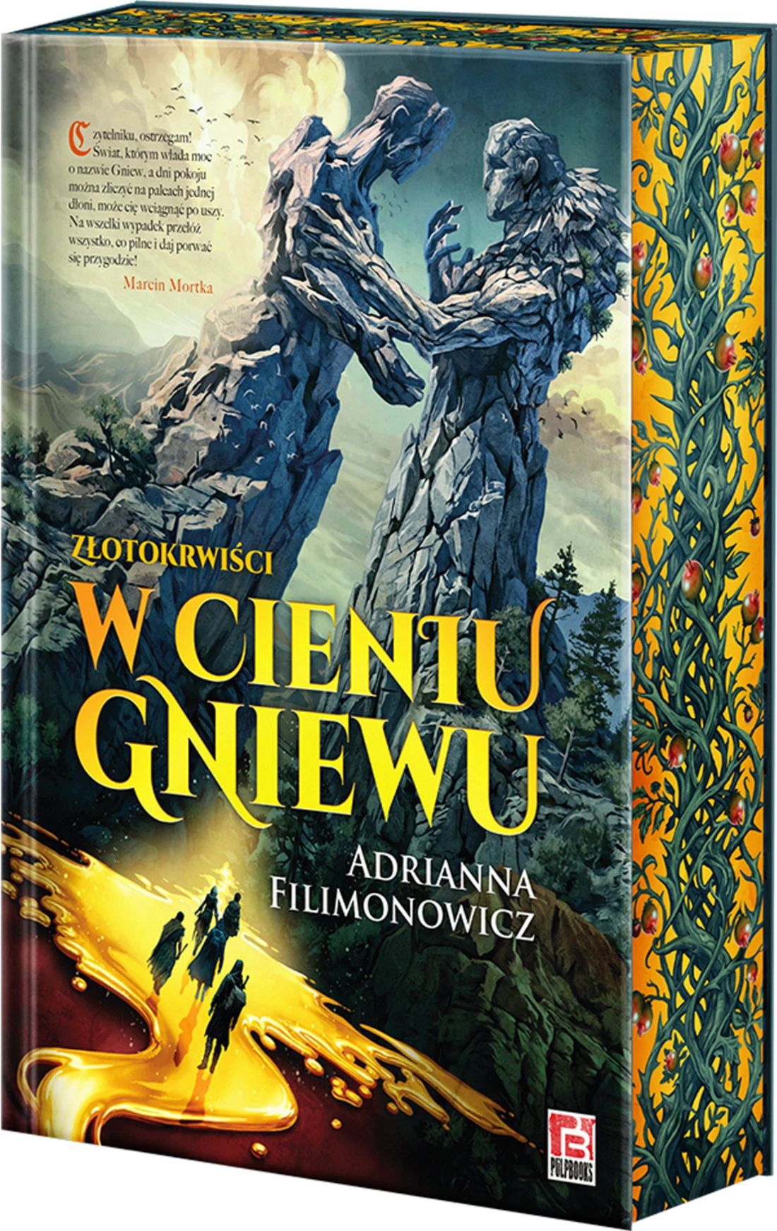 W cieniu Gniewu — wydanie z barwionymi brzegami